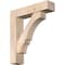 Ekena Millwork Balboa Block Smooth Bracket w/ Offset Brace, Douglas Fir, 7 1/2"W x 32"D x 36"H BKT0806X32X36BOA05SDF - alternate 1